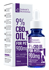 CBD-öljy lemmikkieläimille 900 mg täysspektrinen CBD